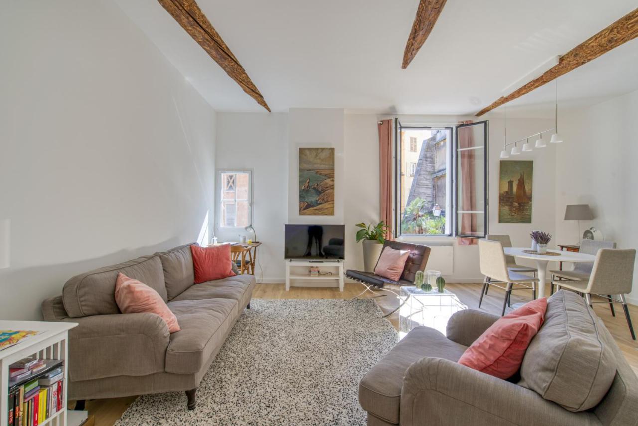 ST JOBIS - Charmant appartement, moderne et refait à neuf, Vieux-Nice Exterior foto