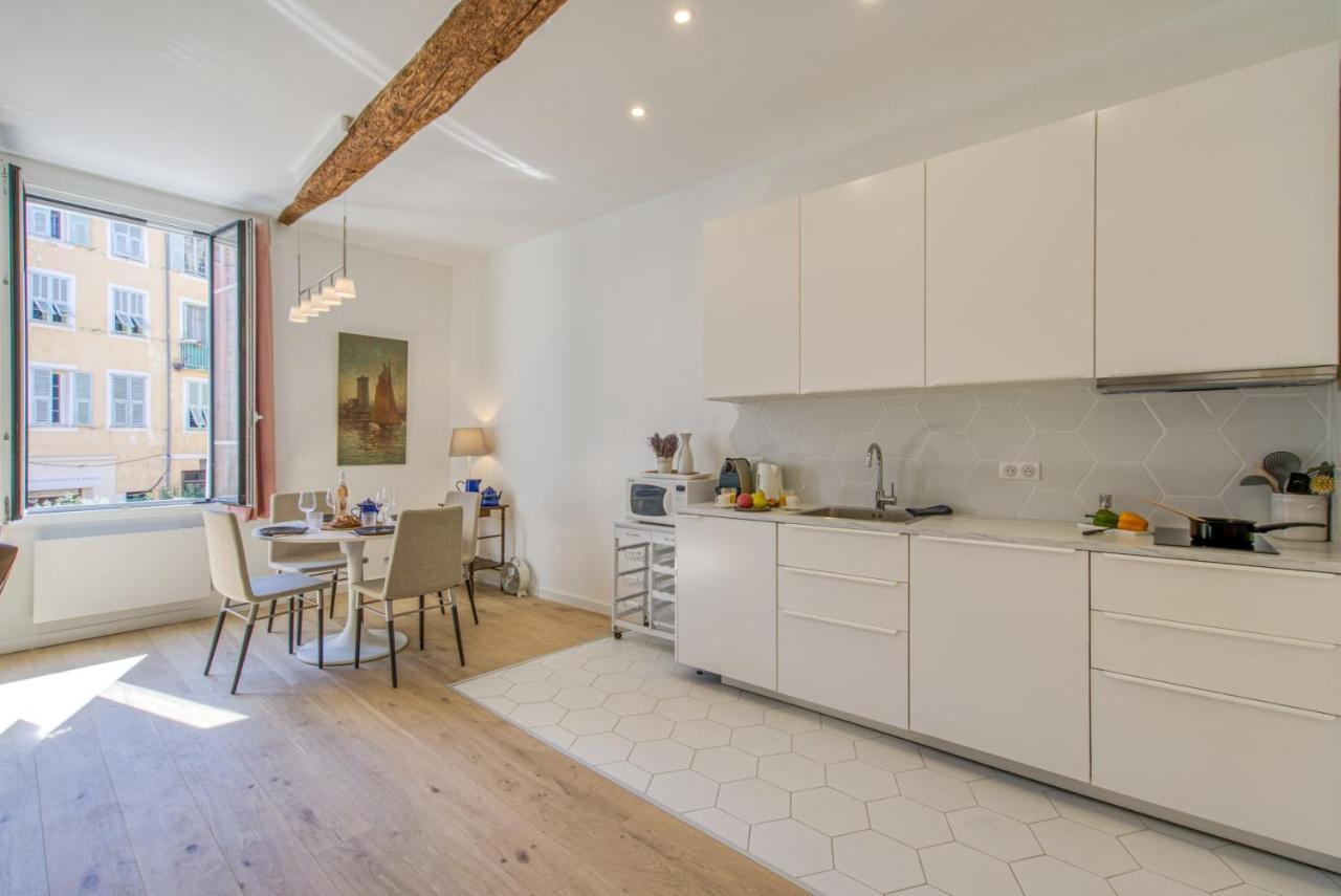 ST JOBIS - Charmant appartement, moderne et refait à neuf, Vieux-Nice Exterior foto