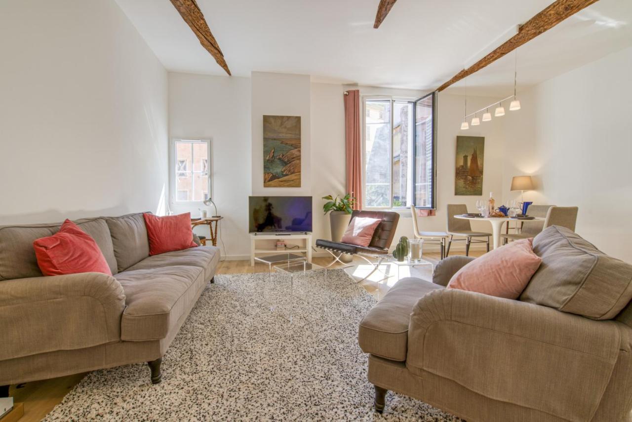 ST JOBIS - Charmant appartement, moderne et refait à neuf, Vieux-Nice Exterior foto